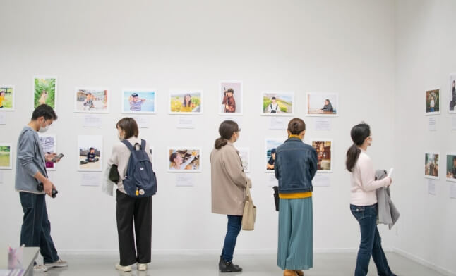 101人の人生と101色の夢展の写真