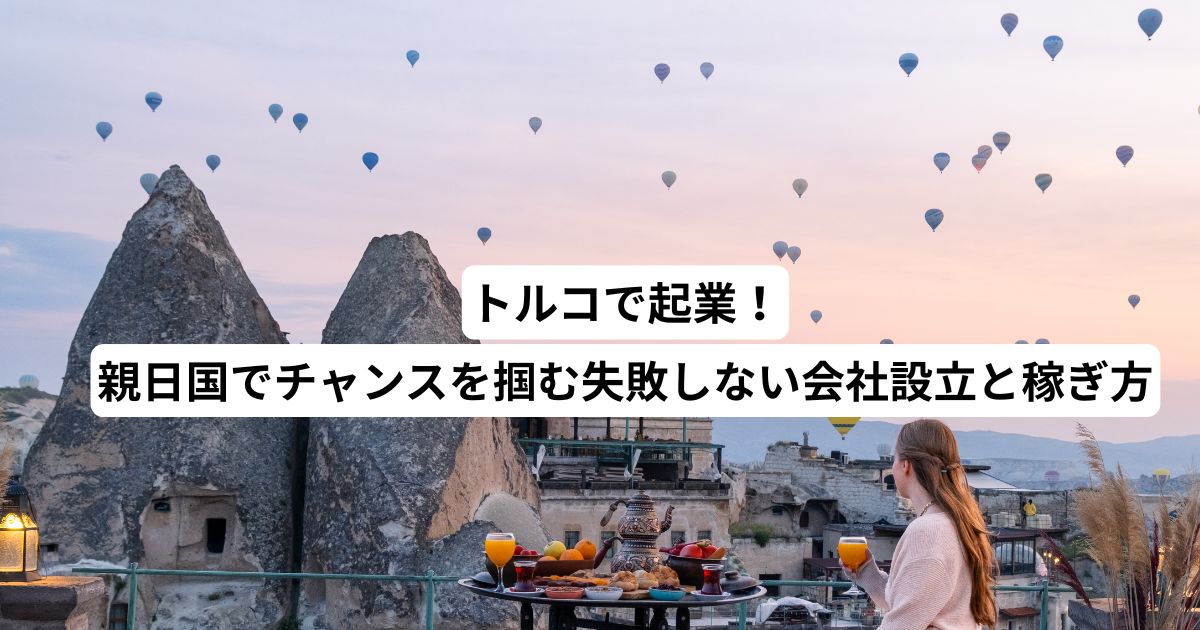 トルコで起業！親日国でチャンスを掴む失敗しない会社設立と稼ぎ方