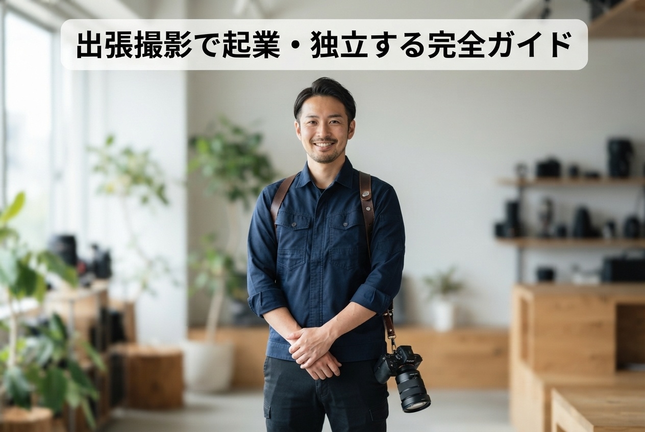 出張撮影で起業・独立する完全ガイド