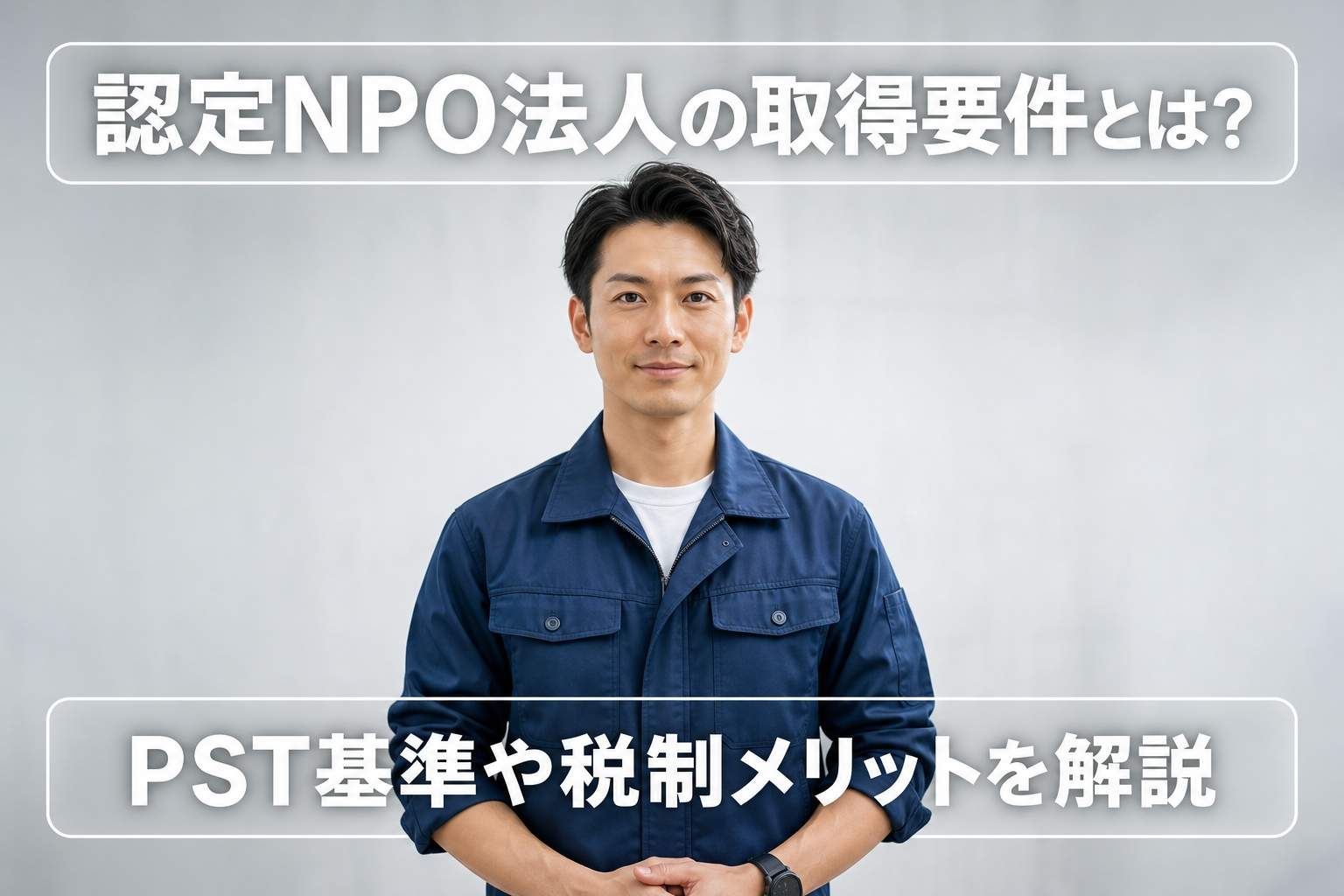 認定NPO法人の取得要件とは？PST基準や税制メリットを解説