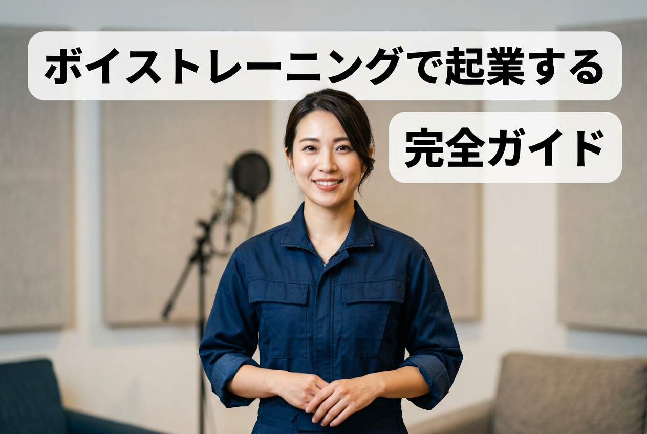 ボイストレーニングで起業する完全ガイド