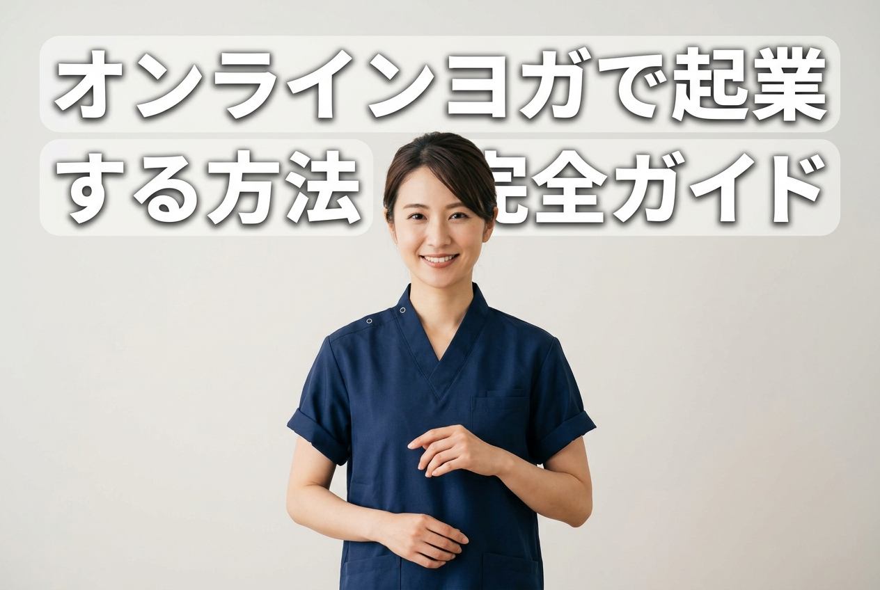 オンラインヨガで起業する方法完全ガイド