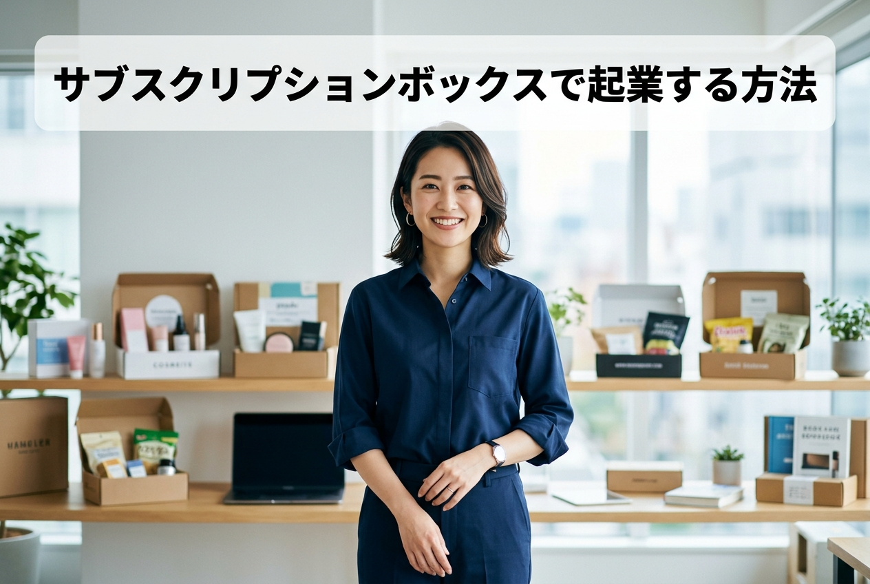 サブスクリプションボックスで起業する方法