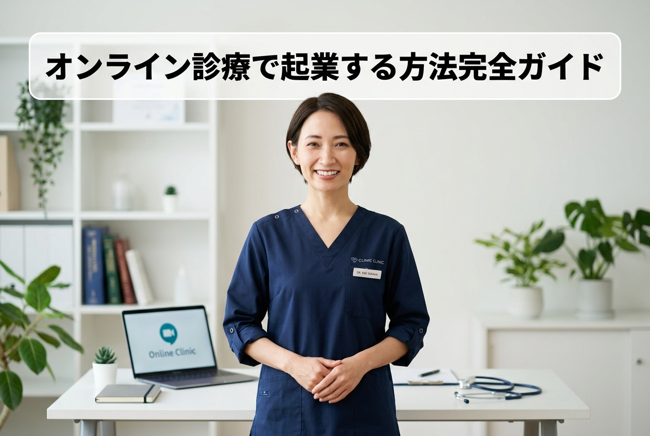 オンライン診療で起業する方法完全ガイド