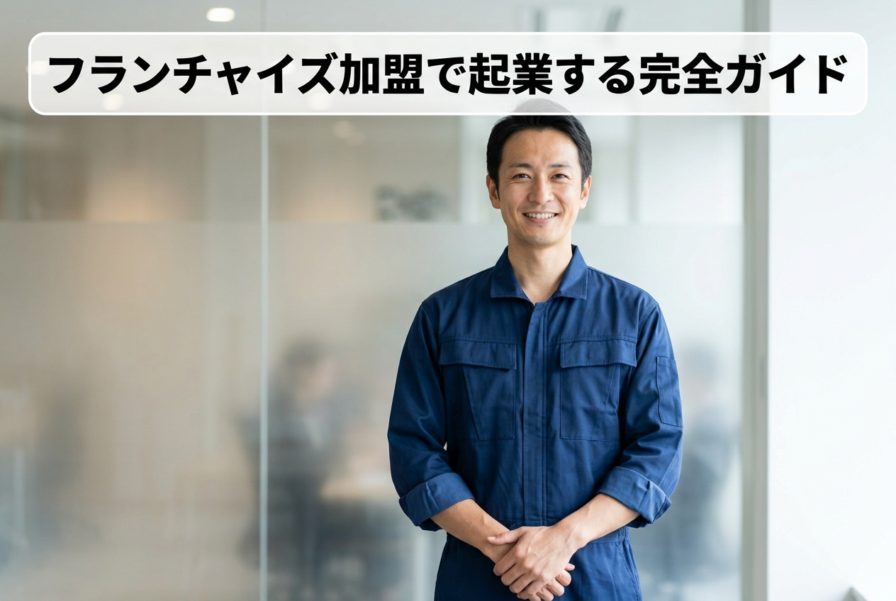フランチャイズ加盟で起業する完全ガイド