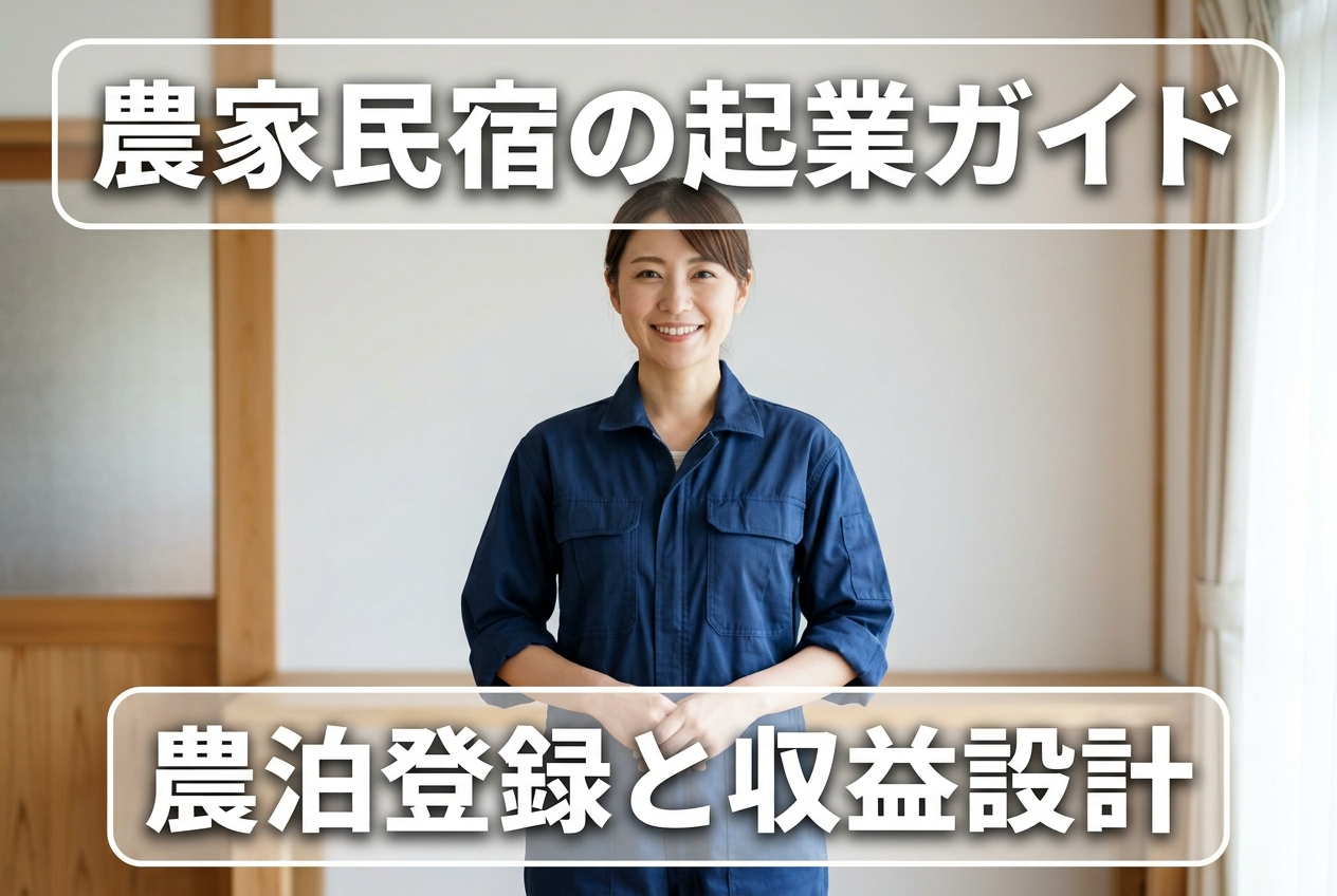 農家民宿の起業ガイド|農泊登録と収益設計