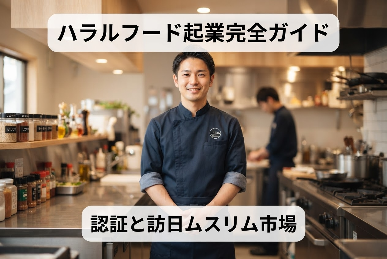 ハラルフード起業完全ガイド｜認証と訪日ムスリム市場