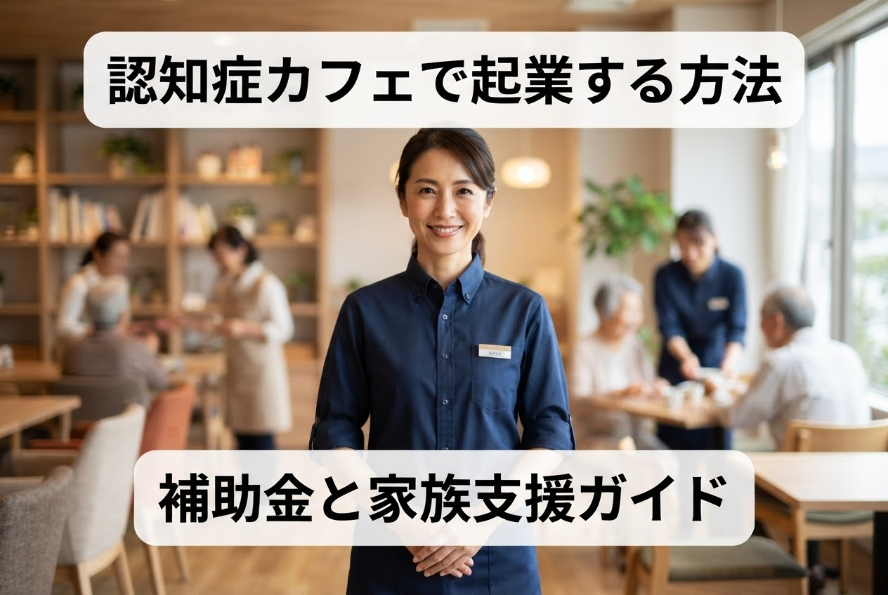 認知症カフェで起業する方法｜補助金と家族支援ガイド