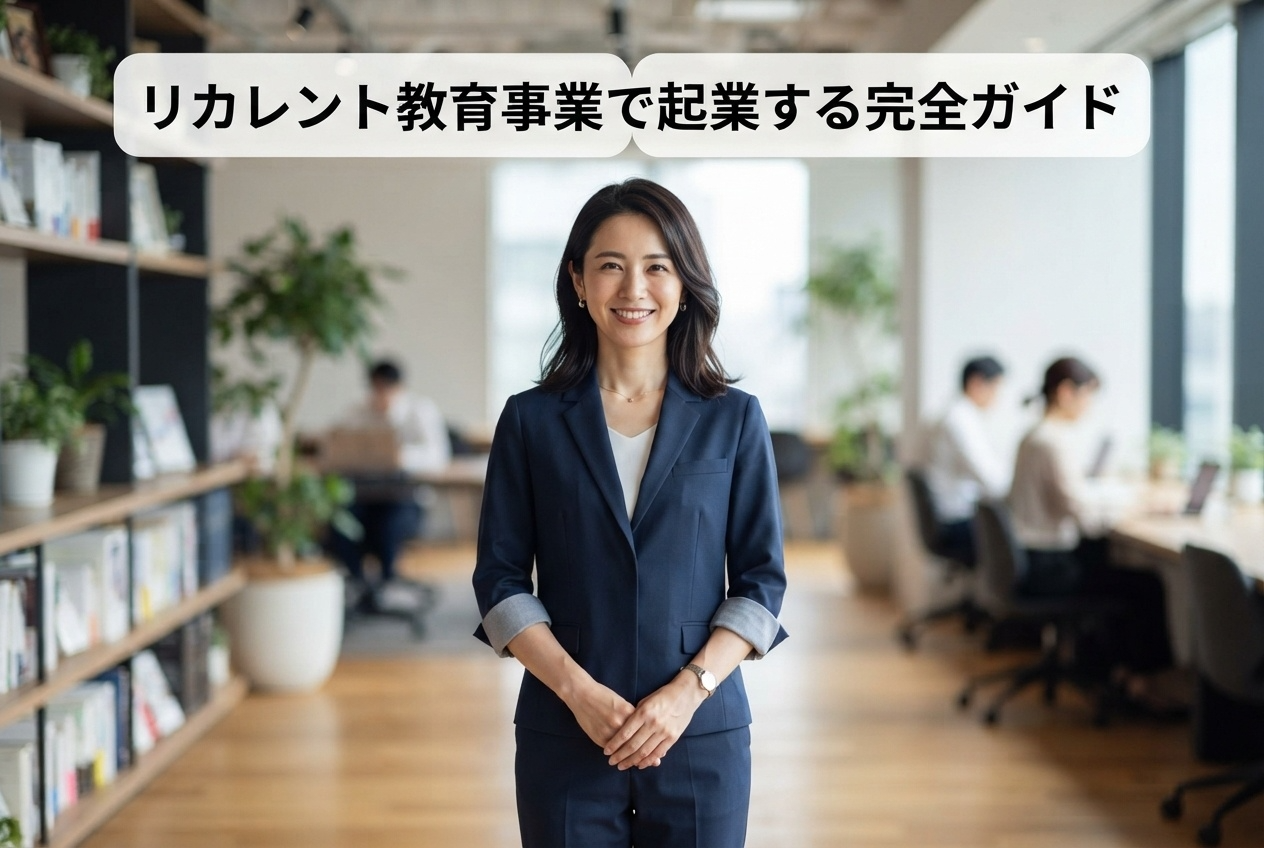 リカレント教育事業で起業する完全ガイド