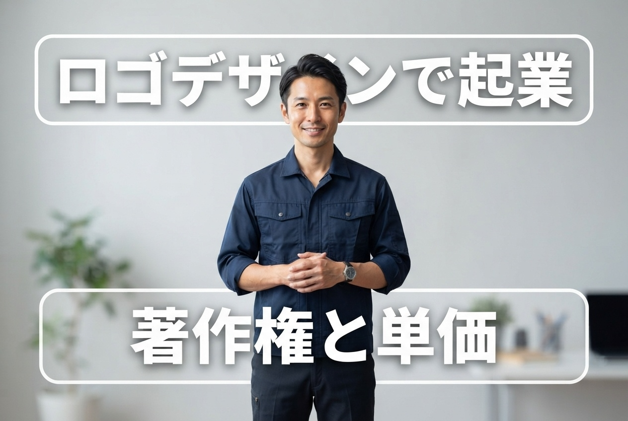 ロゴデザインで起業｜著作権と単価