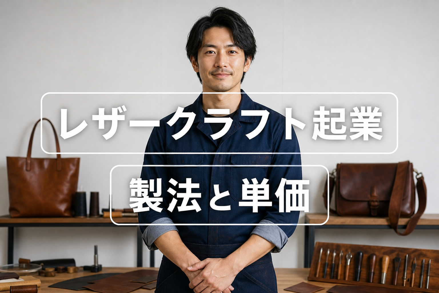レザークラフト起業｜製法と単価