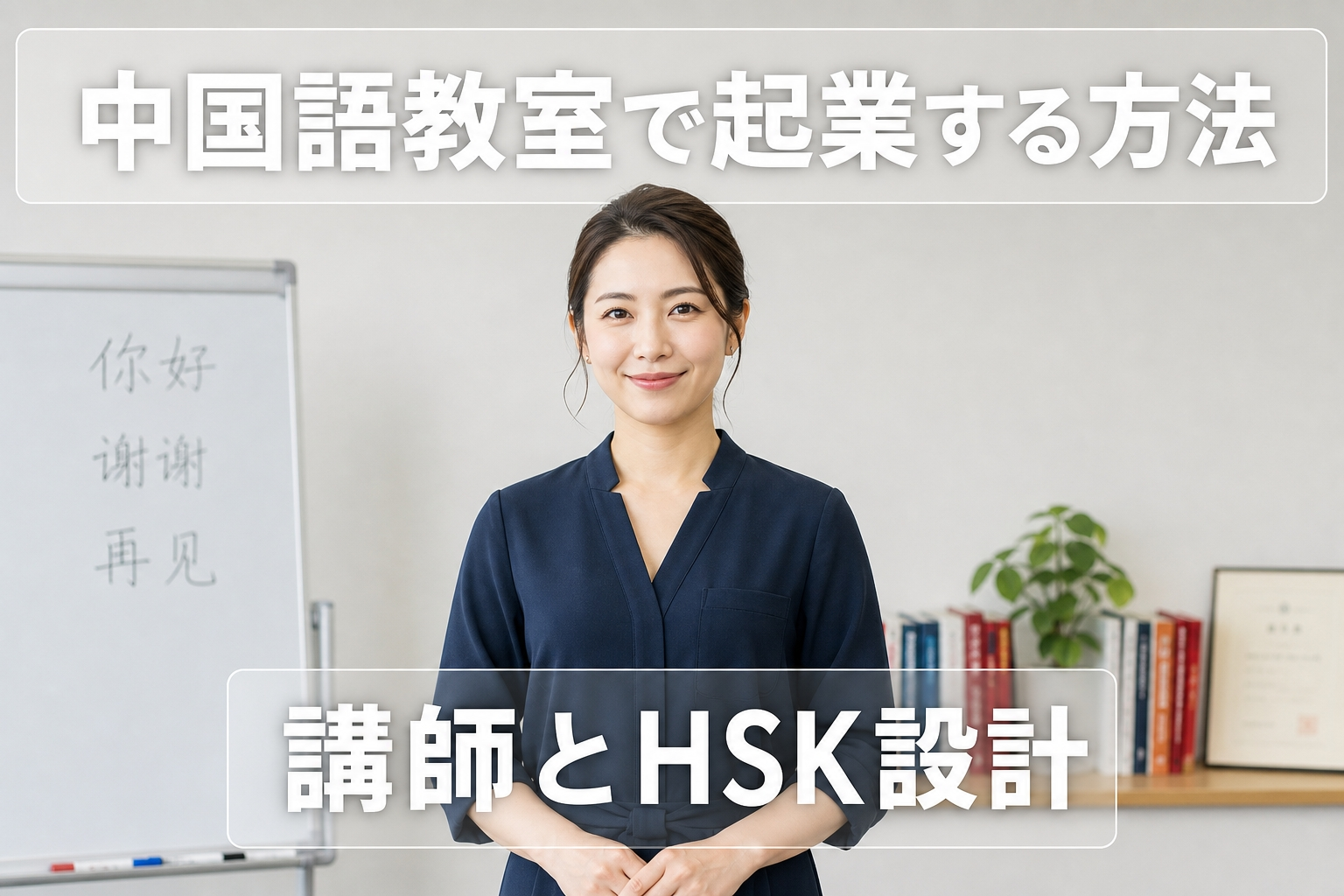 中国語教室で起業する方法｜講師とHSK設計