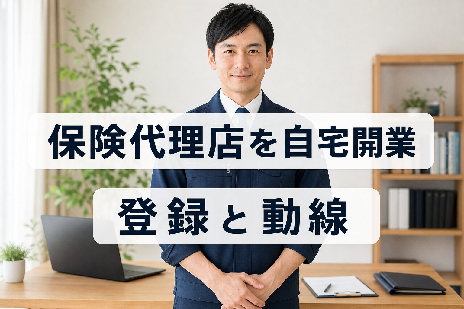 保険代理店を自宅開業する完全ガイド｜登録要件・来客動線と失敗しない準備手順