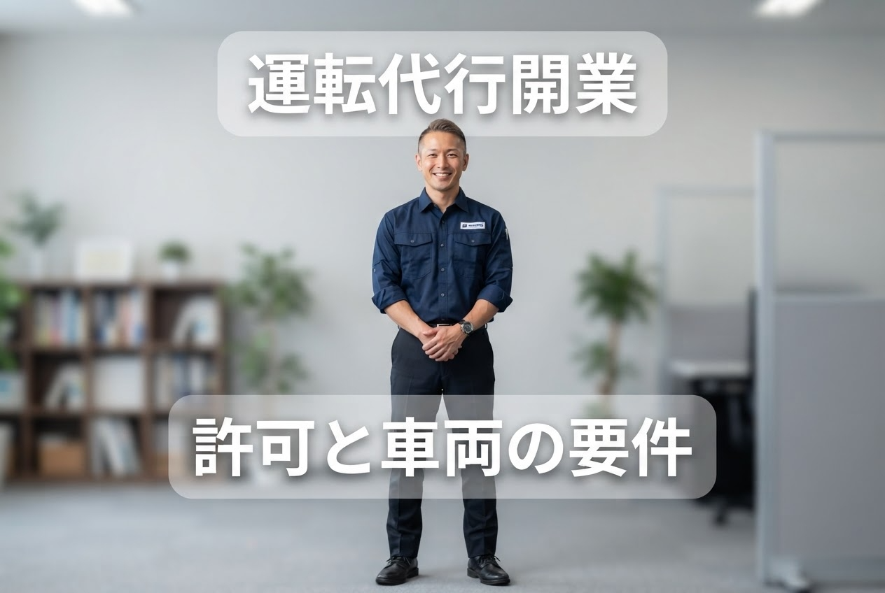運転代行開業完全ガイド｜公安委員会の認定要件・随伴車の表示ルール・二種免許と保険の基本