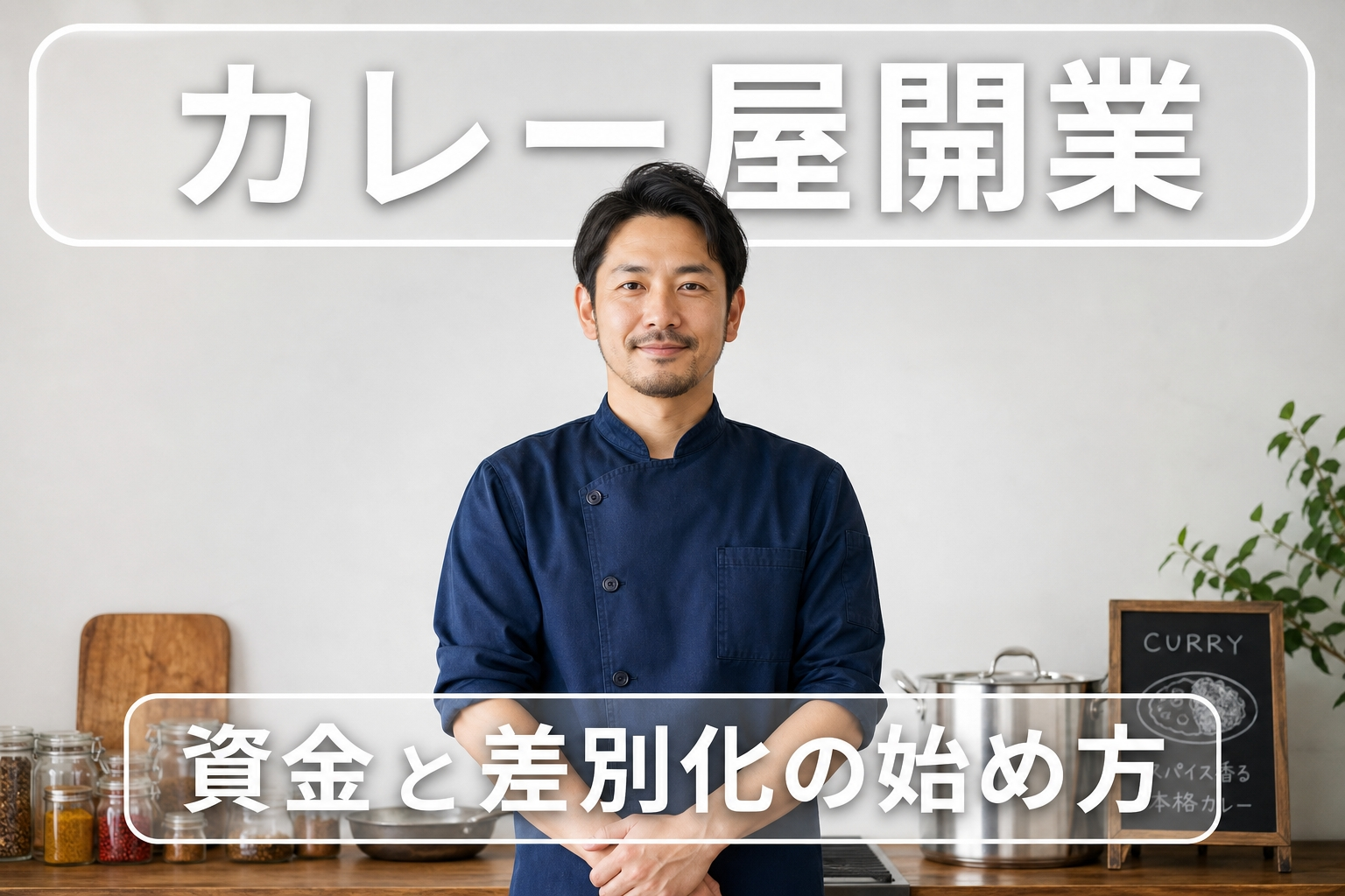 カレー屋開業完全ガイド｜必要資金の相場・居抜き活用・メニュー開発と勝つ差別化戦略