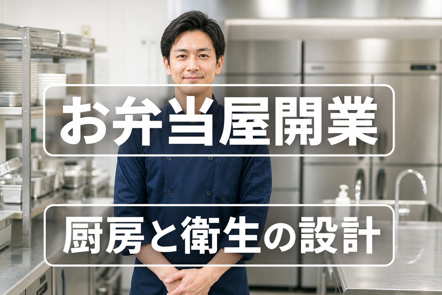 お弁当屋開業完全ガイド｜厨房レイアウト・衛生管理（HACCP）・営業許可と失敗しない資金設計