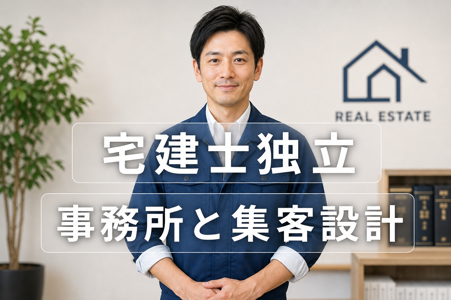 宅建士の独立開業完全ガイド｜宅建業免許・事務所要件・保証協会と集客・収益設計