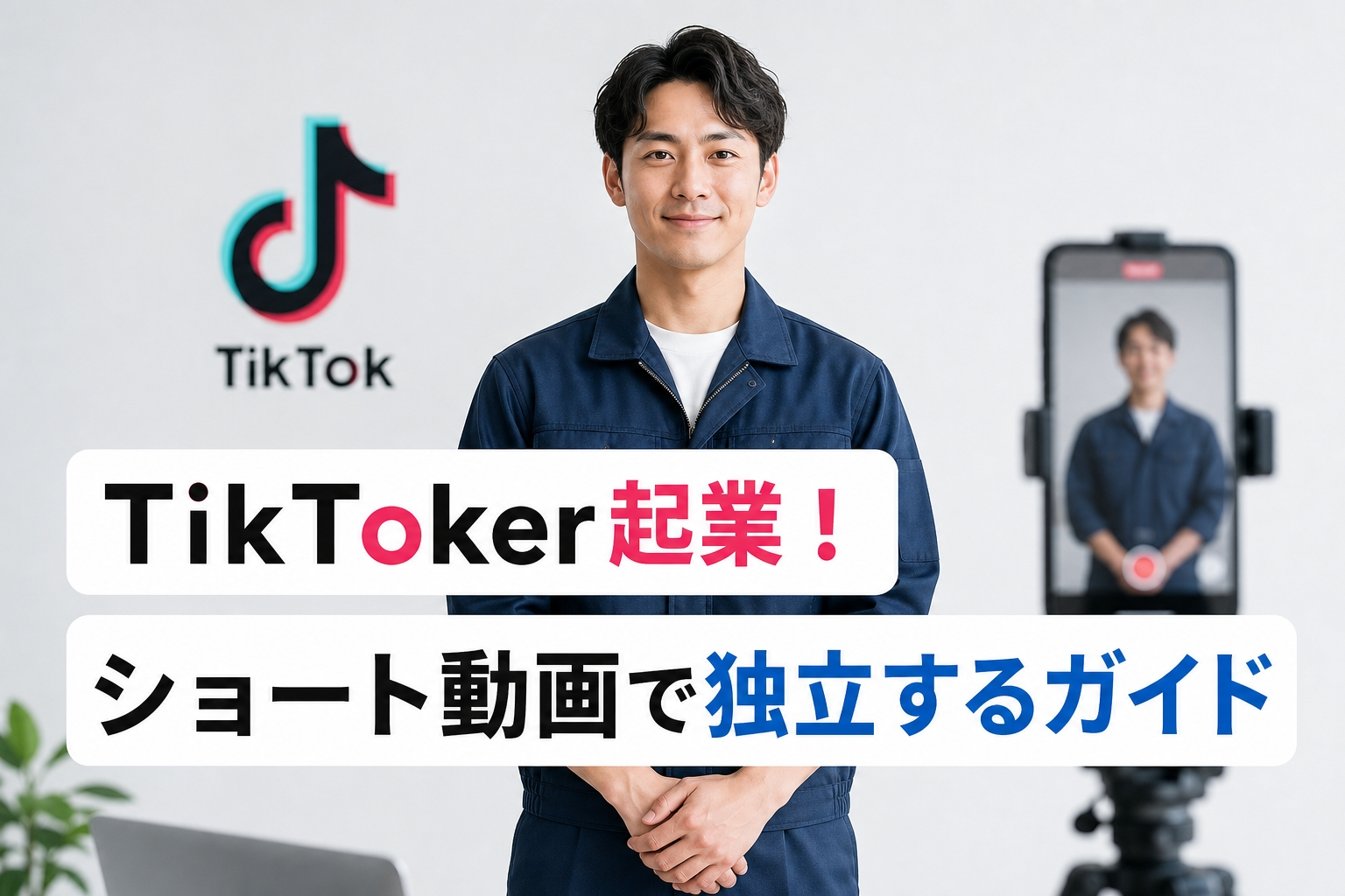 TikToker起業！ショート動画で独立するガイド