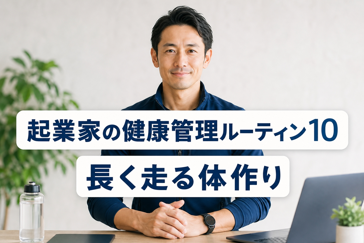 起業家の健康管理ルーティン10｜長く走る体作り