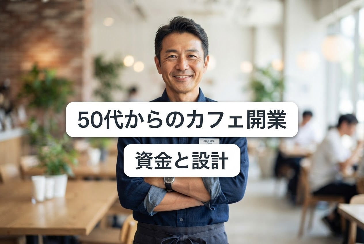 50代のカフェ開業・資金と体力で失敗しない方法