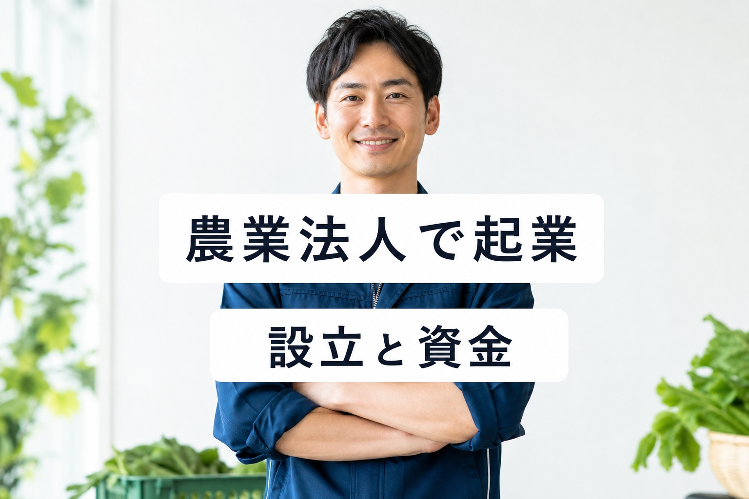 農業法人の起業方法｜農地取得と資金・失敗しない設立手順