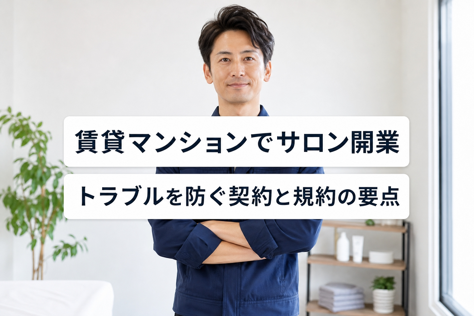 賃貸マンションでサロン開業｜トラブルを防ぐ契約と規約の要点