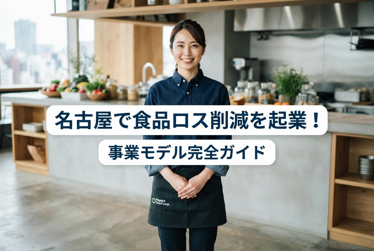 名古屋で食品ロス削減を起業！事業モデル完全ガイド