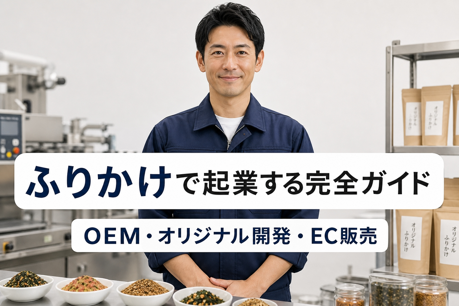 ふりかけで起業する完全ガイド｜OEM・オリジナル開発・EC販売