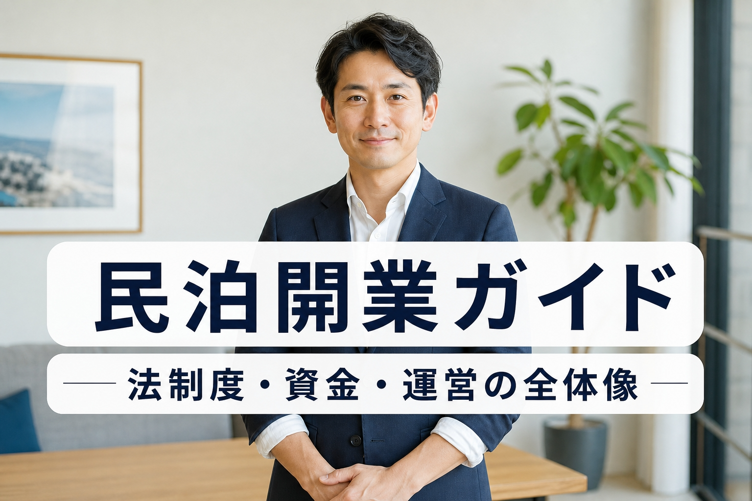 民泊開業ガイド｜法制度・資金・運営の全体像