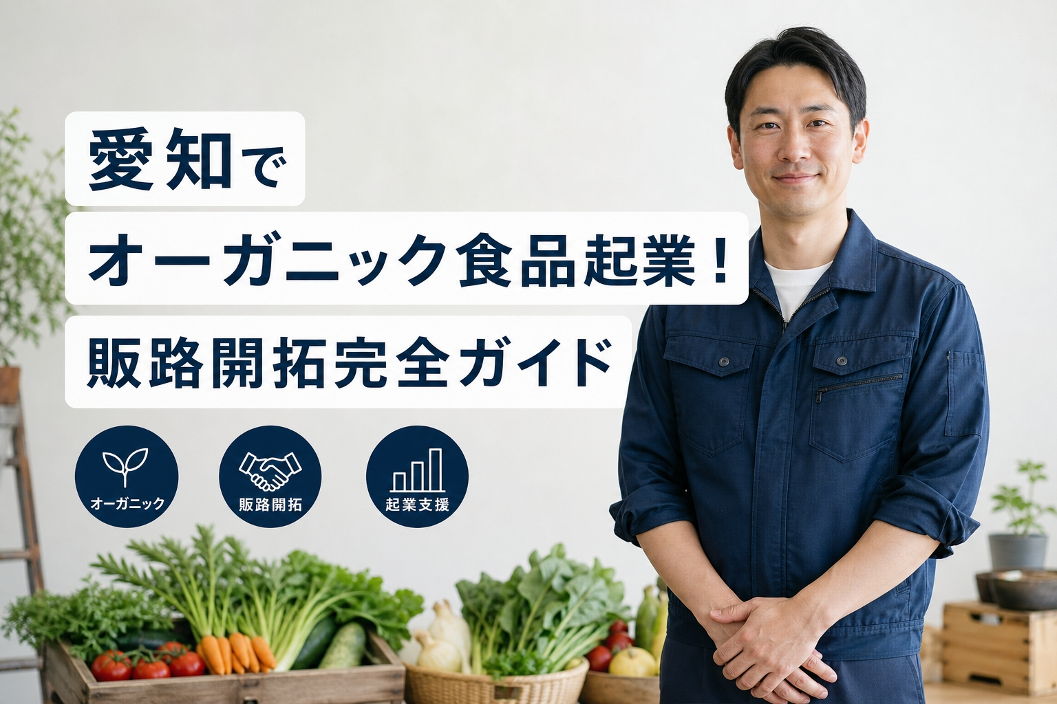 愛知でオーガニック食品起業！販路開拓完全ガイド