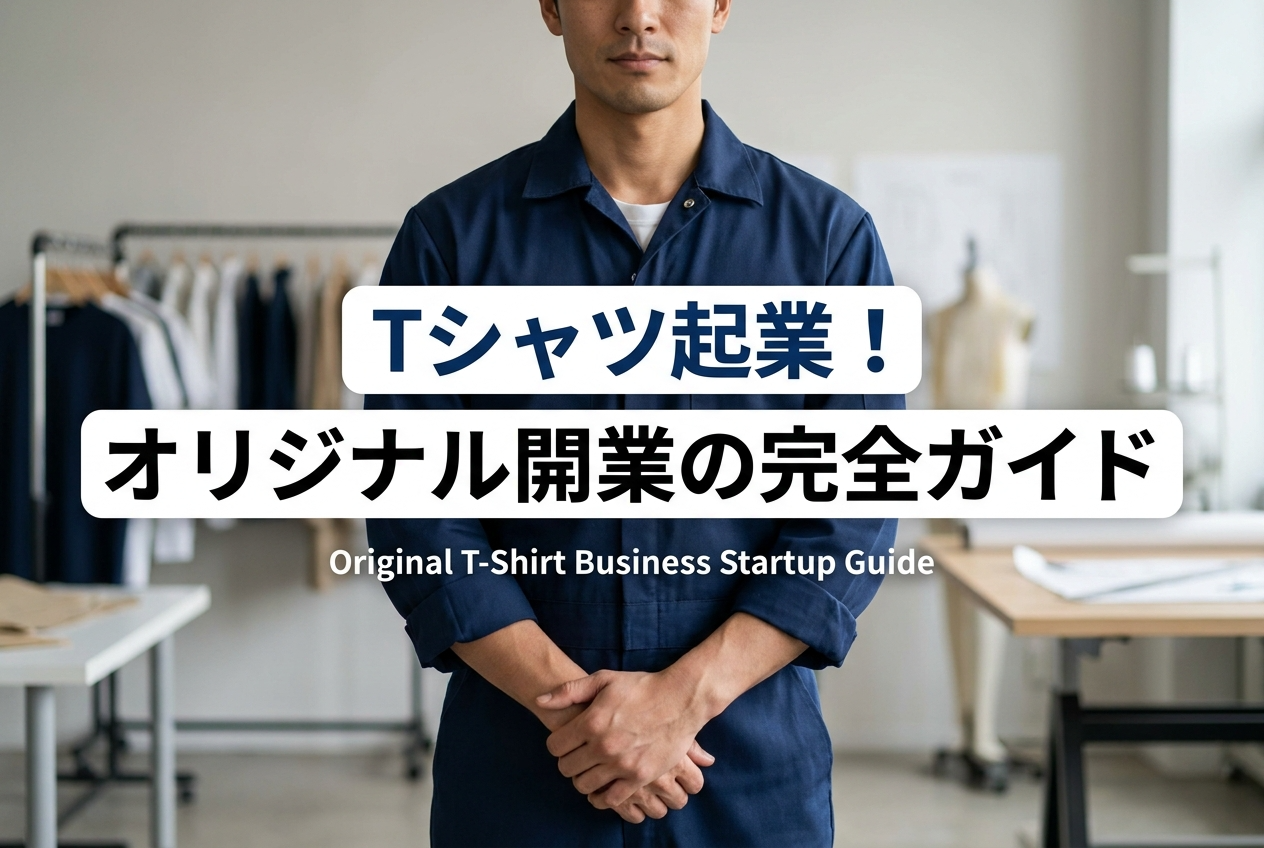 Tシャツ起業！オリジナル開業の完全ガイド