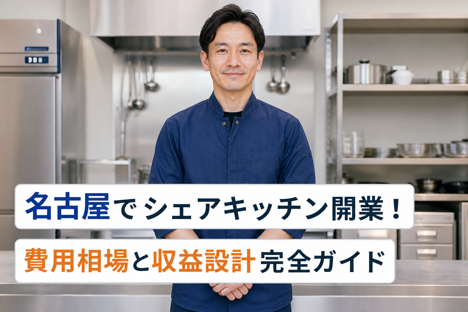名古屋でシェアキッチン開業！費用相場と収益設計完全ガイド