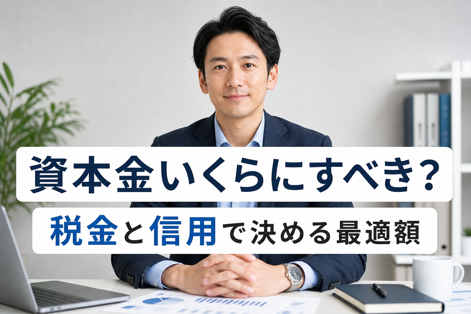 資本金いくらにすべき？税金と信用で決める最適額