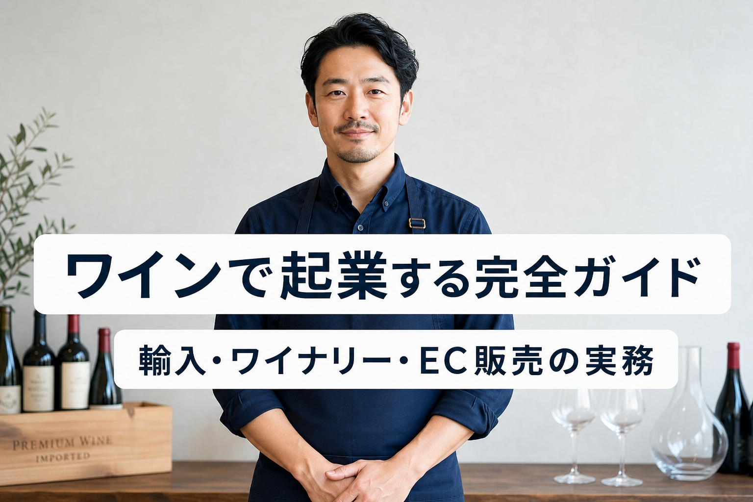 ワインで起業する完全ガイド｜輸入・ワイナリー・EC販売の実務
