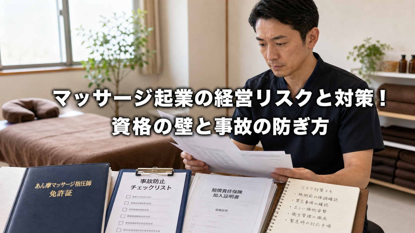 マッサージサロン経営の実態！廃業率と個人起業で生き残る戦略
