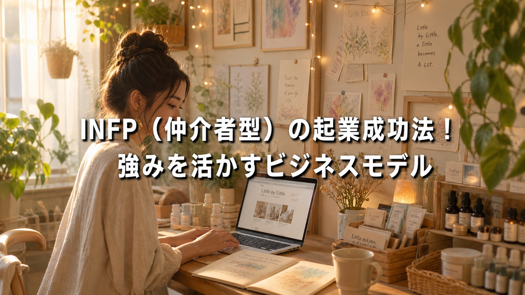 INFP（仲介者型）の起業成功法！強みを活かすビジネスモデル