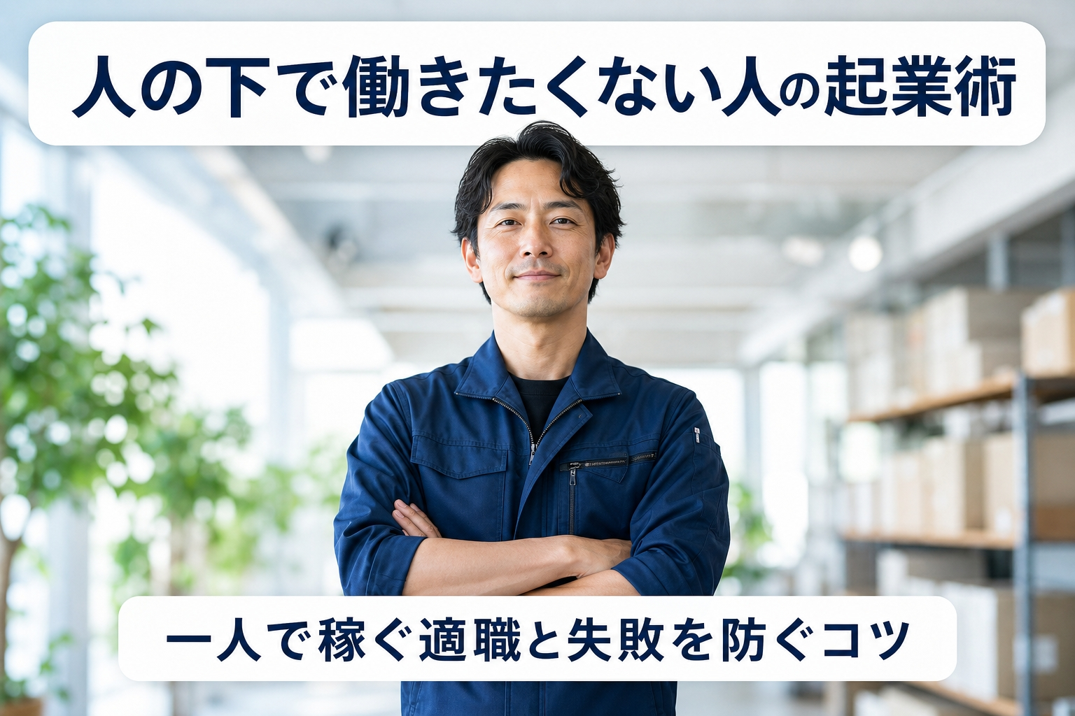 人の下で働きたくない人の起業術｜一人で稼ぐ適職と失敗を防ぐコツ