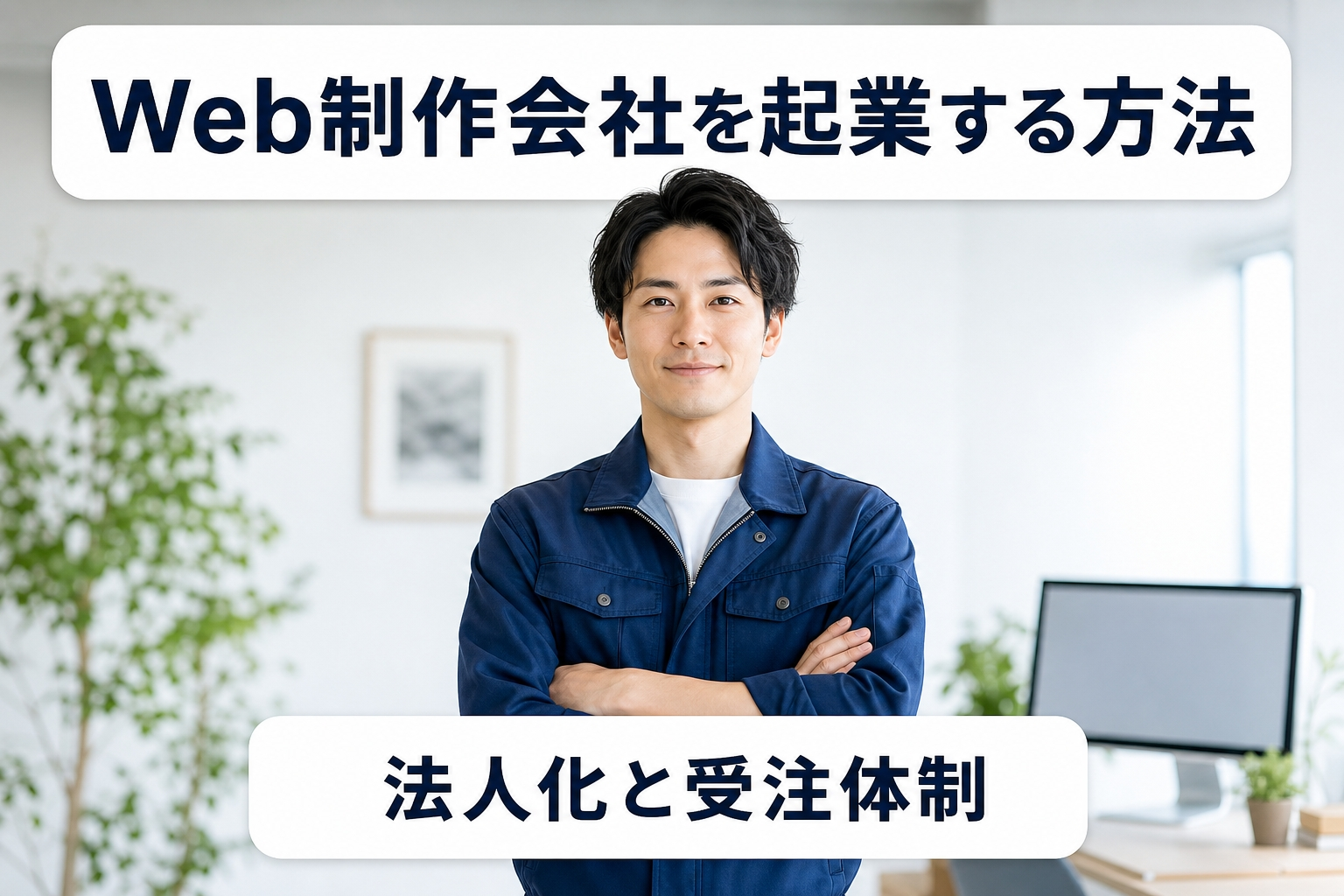 Web制作会社を起業する方法｜法人化と受注体制