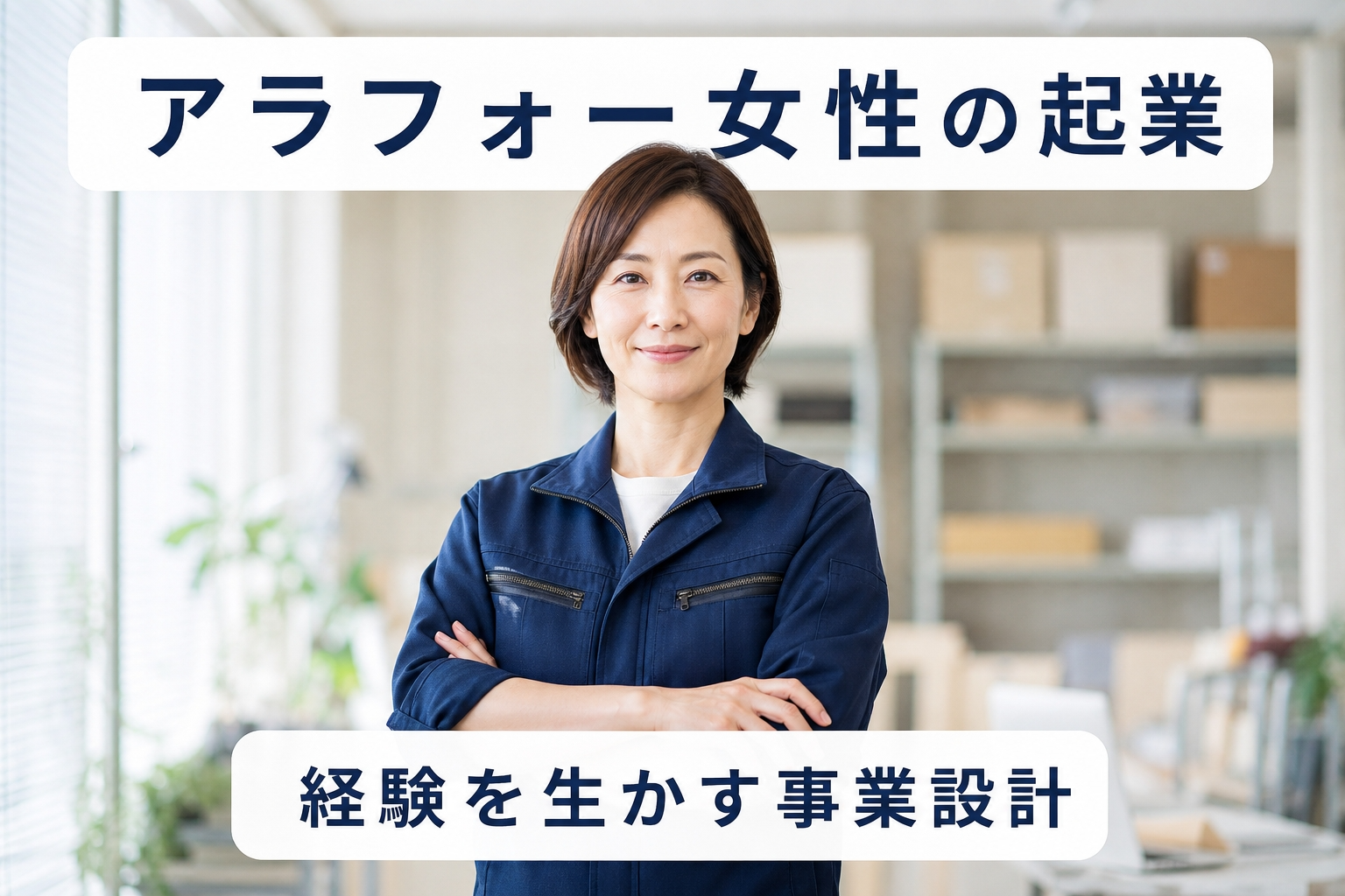 アラフォー女性の起業｜経験を生かす事業設計