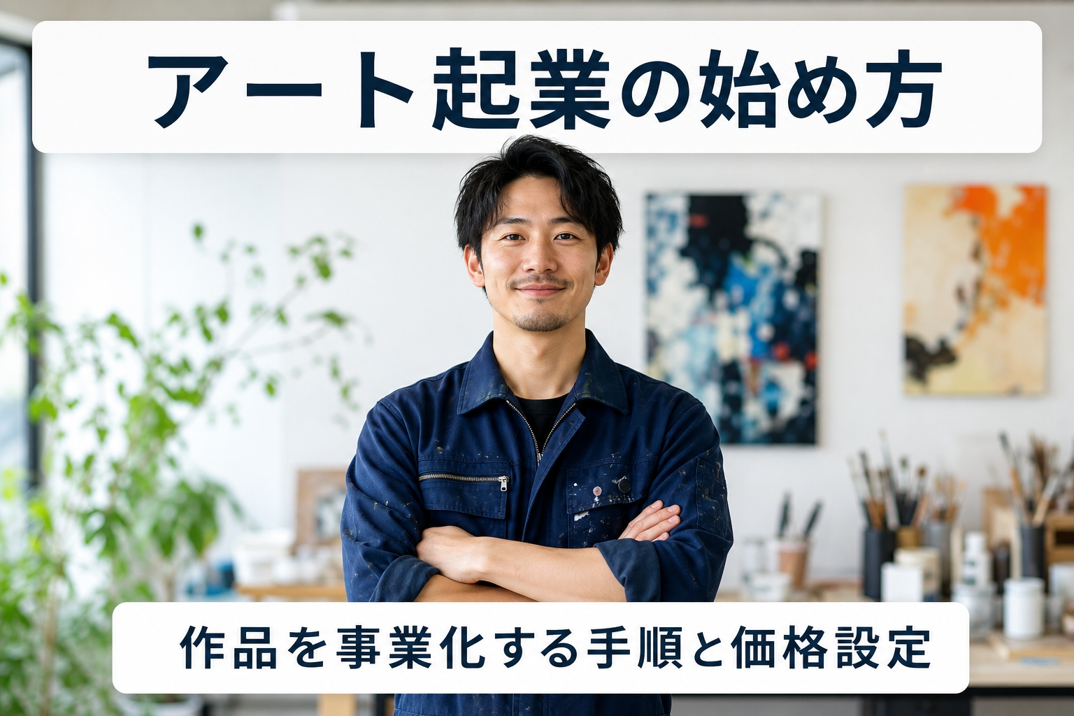 アート起業の始め方｜作品を事業化する手順と価格設定