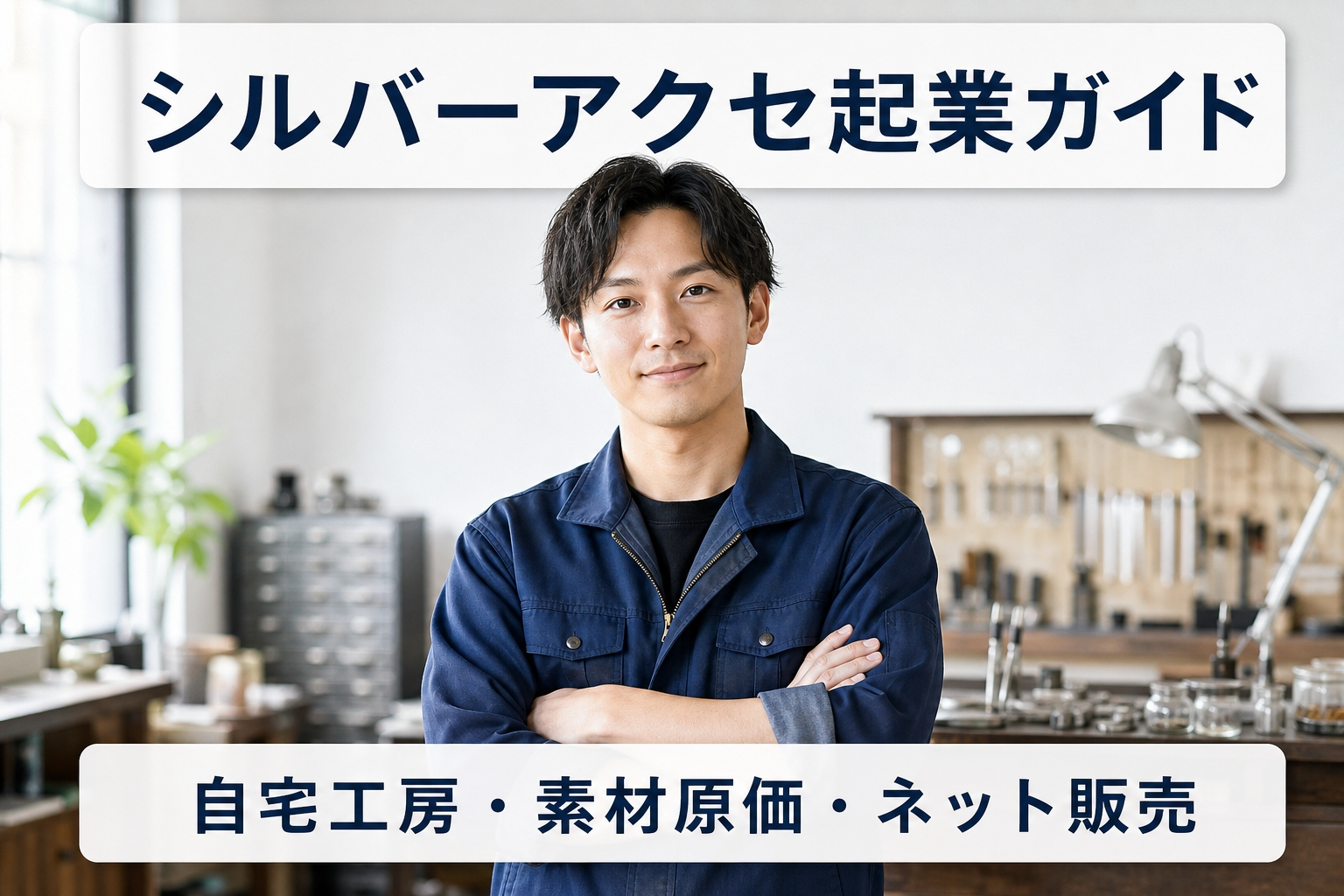 シルバーアクセ起業ガイド｜自宅工房・素材原価・ネット販売