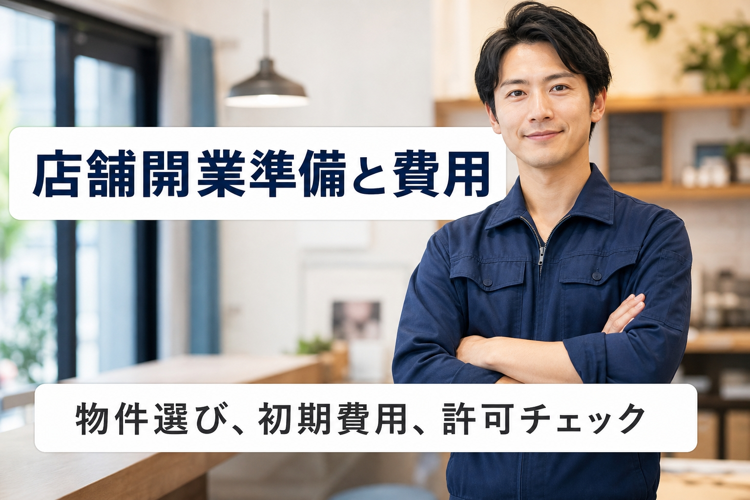 店舗開業の準備と費用｜物件選定・初期費用・許認可チェック