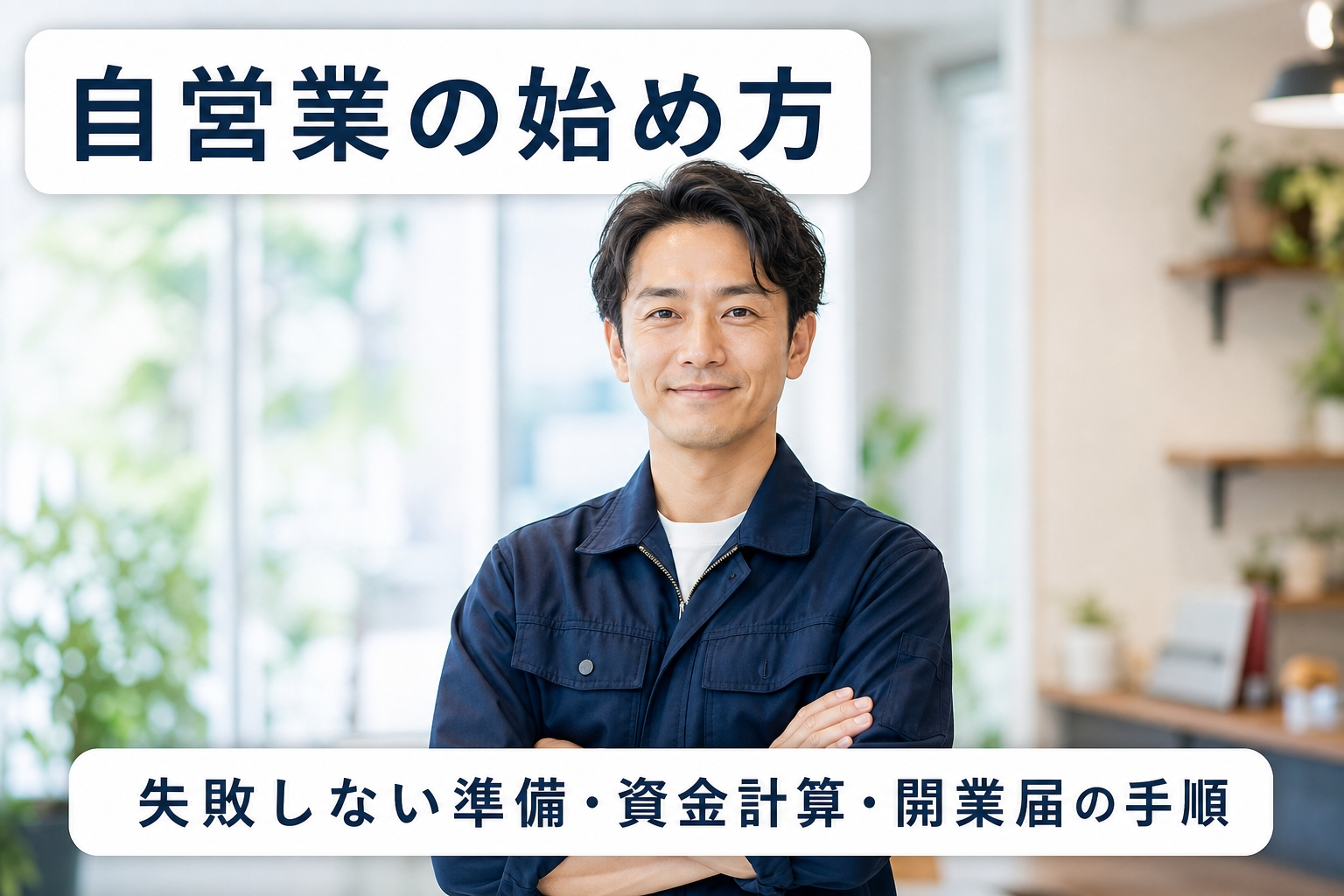 自営業の始め方｜失敗しない準備・資金計算・開業届の手順