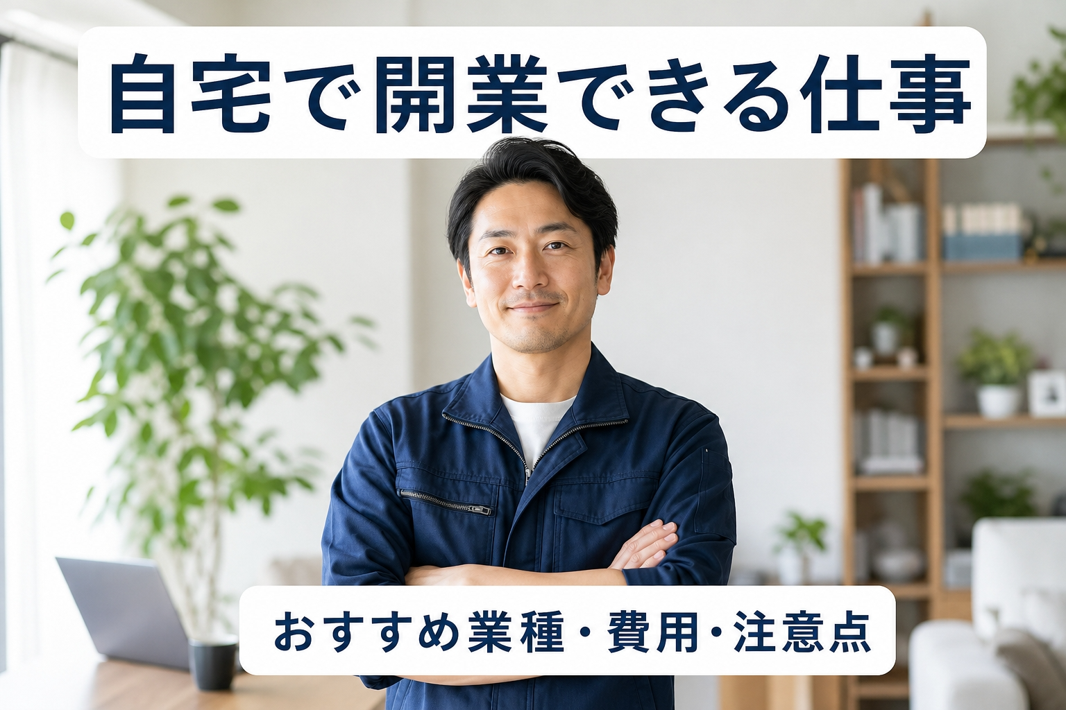 自宅で開業できる仕事｜おすすめ業種・費用・注意点