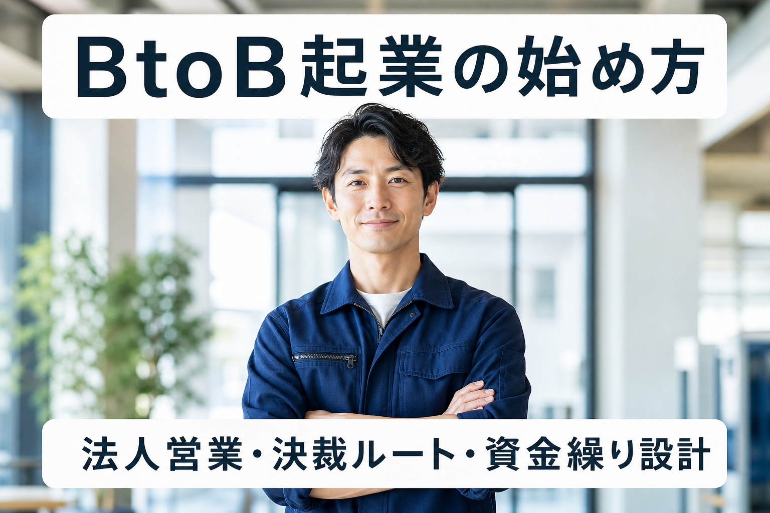 BtoB起業の始め方｜法人営業・決裁ルート・資金繰り設計