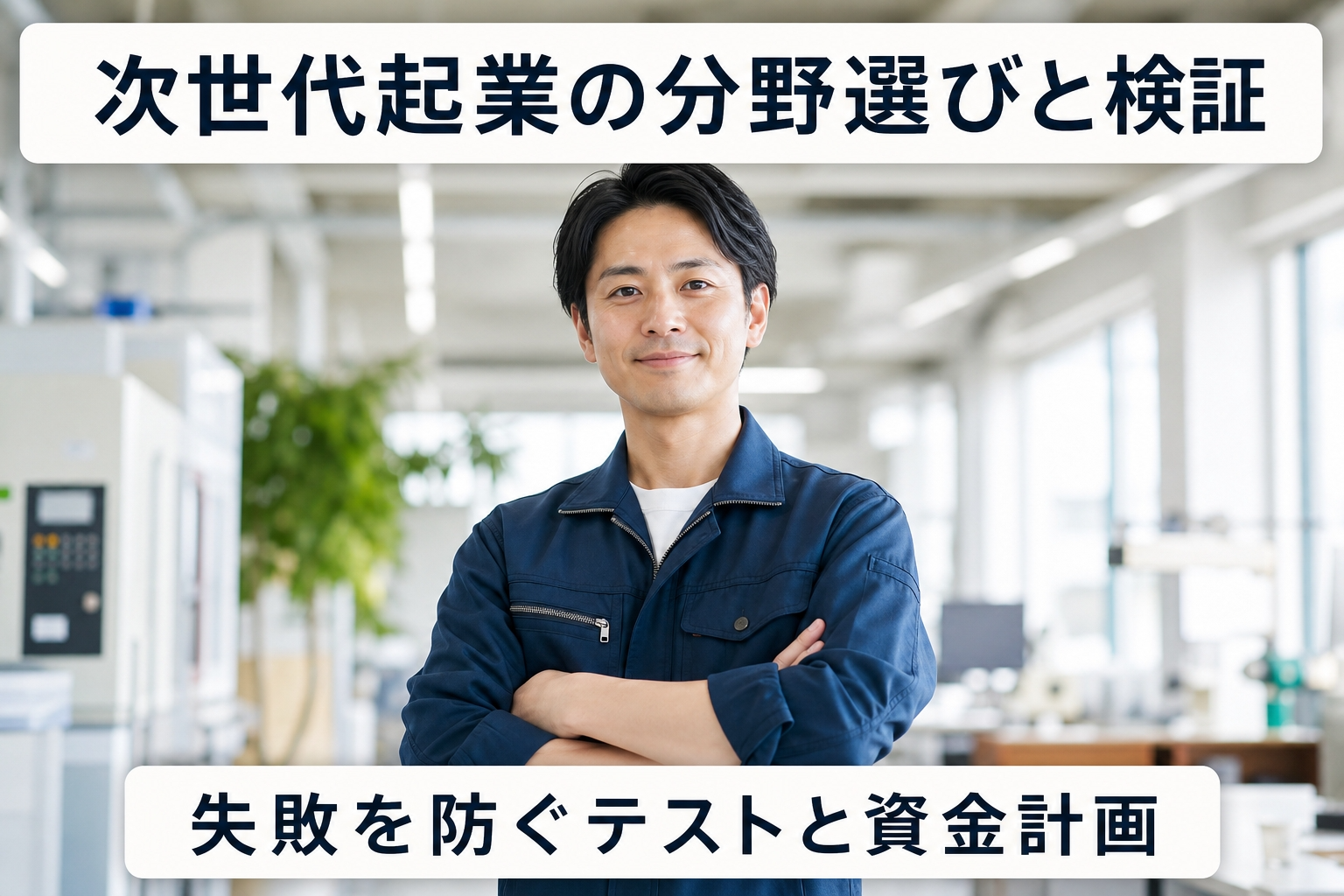 次世代起業の分野選びと検証｜失敗を防ぐテストと資金計画