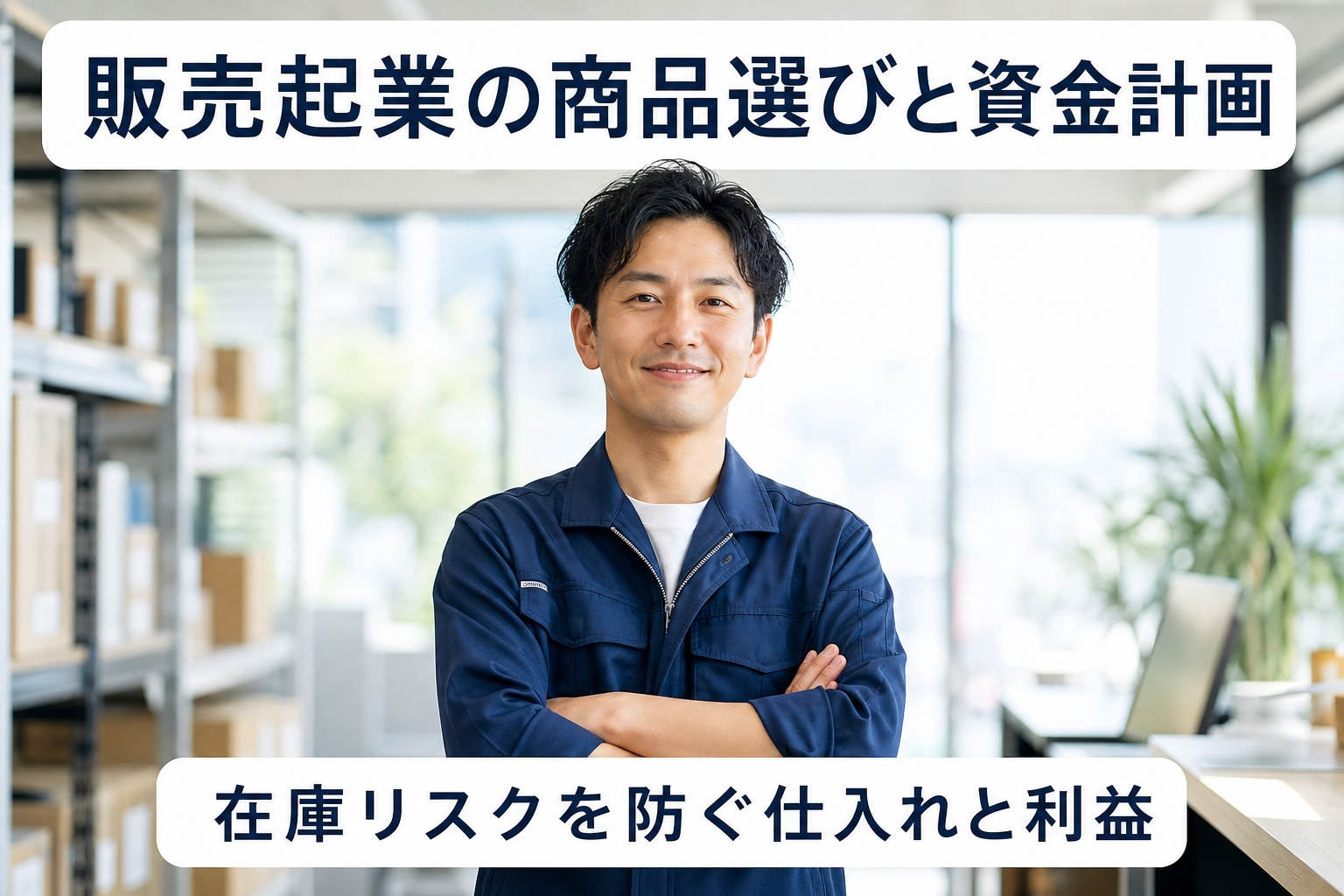 販売起業の商品選びと資金計画｜在庫リスクを防ぐ仕入れと利益