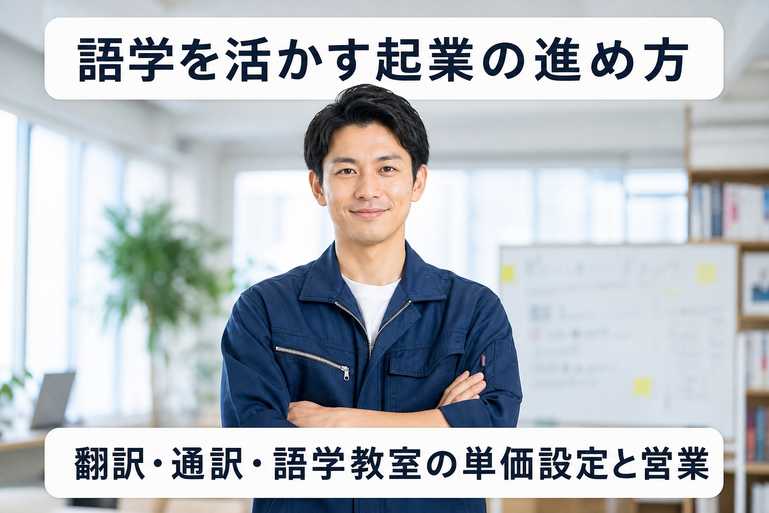 語学を活かす起業の進め方｜翻訳・通訳・語学教室の単価設定と営業