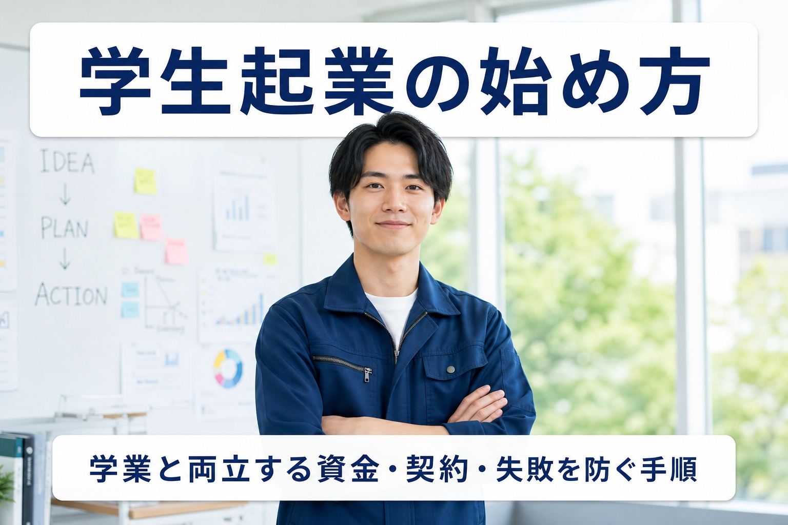 学生起業の始め方｜学業と両立する資金・契約・失敗を防ぐ手順