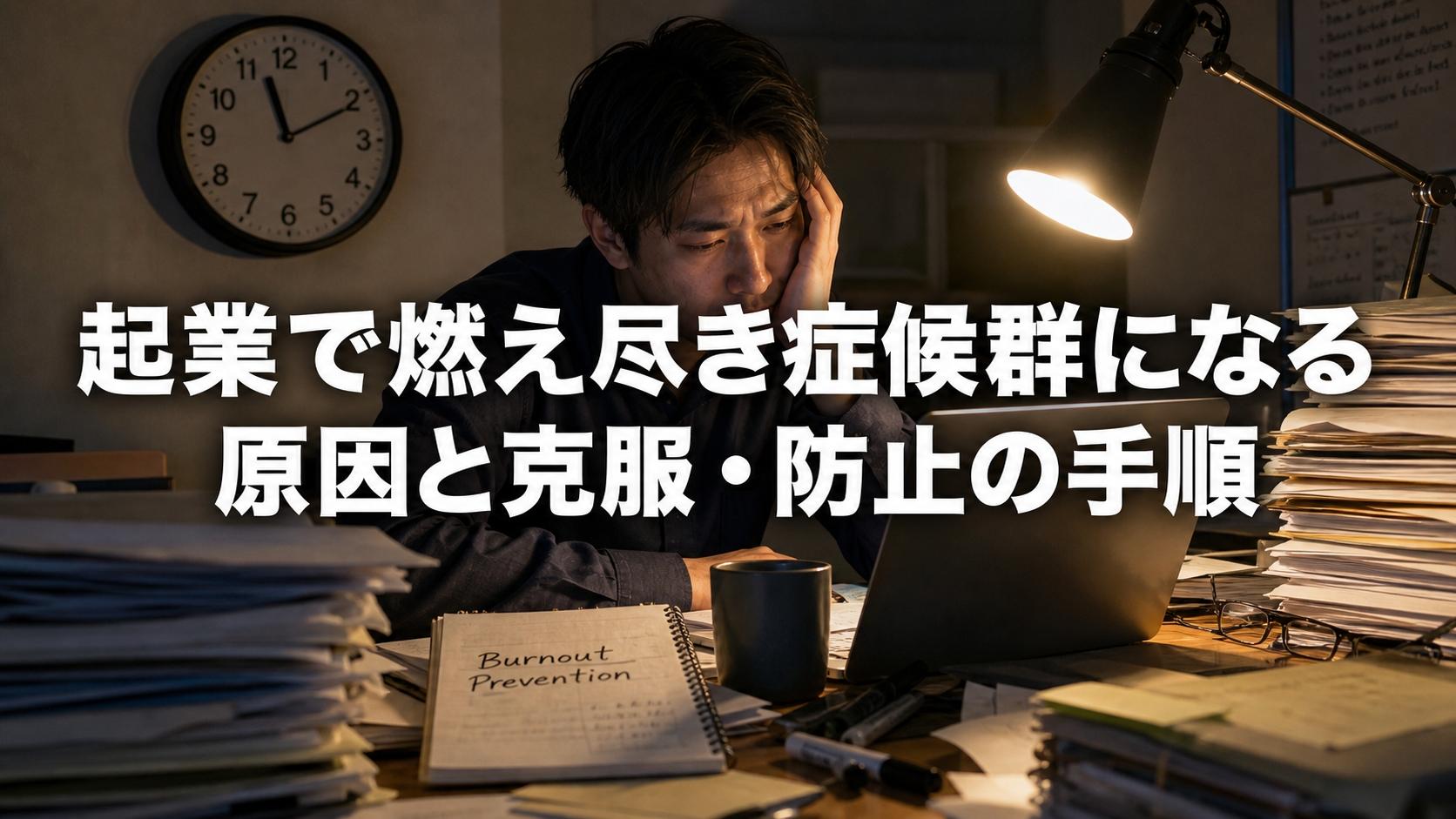 起業で燃え尽き症候群になる原因と克服・防止の手順